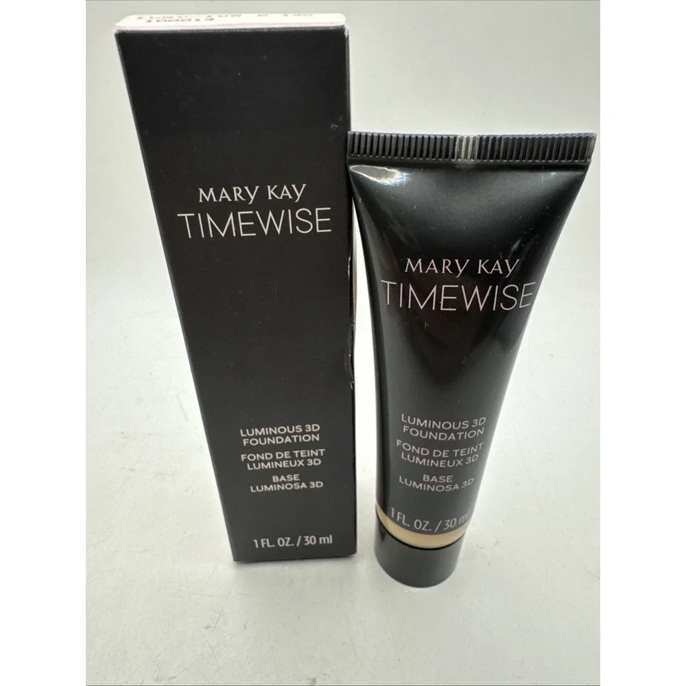 Ivory W 130 Mary Kay TimeWise Luminous 3D Foundation Normal/Dry Skin NIB 100014